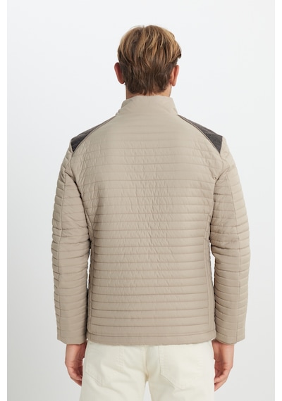AC&Co / Altınyıldız Classics Erkek Bej Standart Fit Normal Kesim Kapitone Desenli Dik Yaka Fermuarlı Yan Cep Şişme Mont Bej AC&Co / Altınyıldız Classics Erkek Bej Standart Fit Normal Kesim Kapitone Desenli Dik Yaka Fermuarlı Yan Cep Şişme Mont Bej