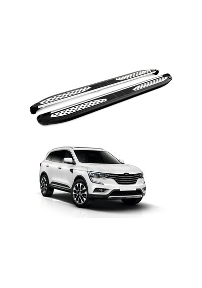 Renault Koleos 2017-2025 Yan Basamak Plus Siyah