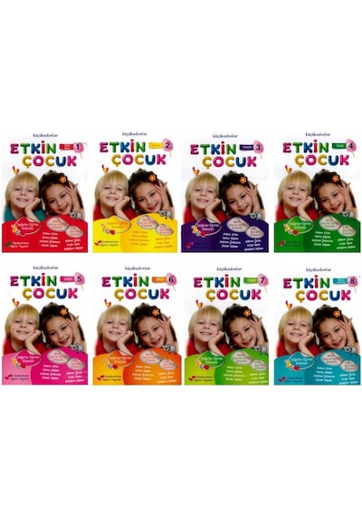 Sadık Uygun Küçük Adımlar Etkin Çocuk Seti 8 Kitap