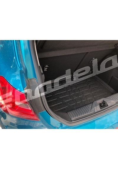 Ford Fiesta 2019-2020 3D Kauçuk Bagaj Havuzu Kokusuz Tam Uyum