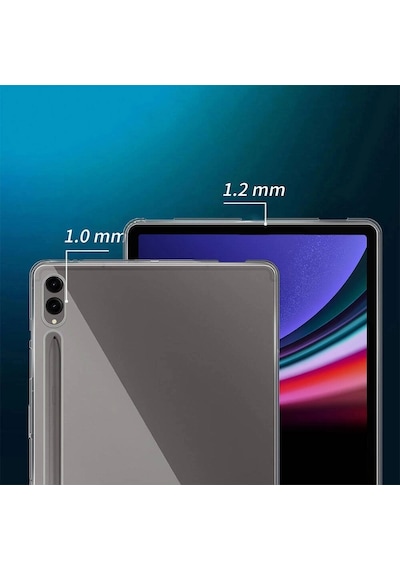 Galaxy Uyumlu Tab S9 Plus Kılıf Zore Tablet Süper Silikon Kapak