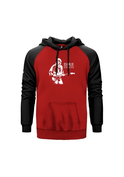 Dire Straits Concert Gri Renk Reglan Kol Sweatshirt