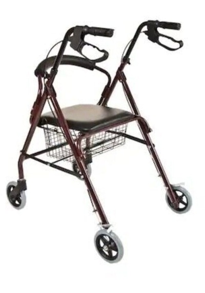 Ithal Rollator - 4 Tekerli Oturmalı Rollator