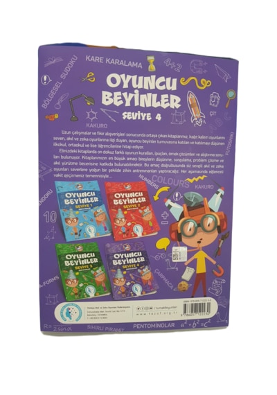 Tazof Oyuncu Beyinler Seviye 3-4 2 Kitap Bir Arada