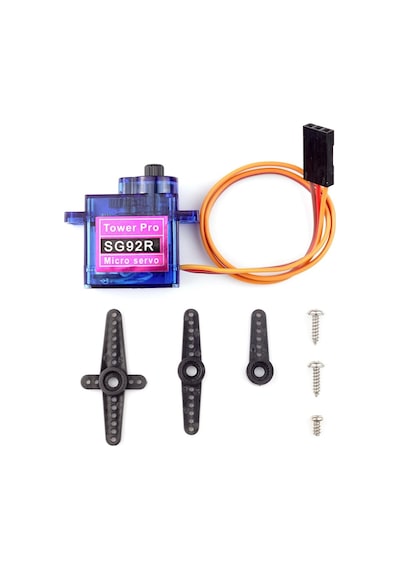 Tower Pro Sg92R 12Gr Micro Servo Motor 2.5Kg 4,8V Plastik Dişli