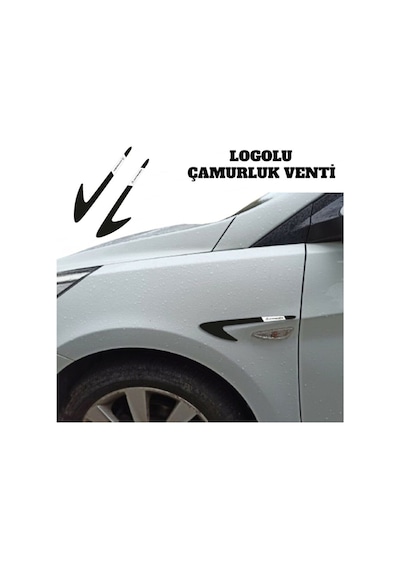 Citroen C3 Kapı Eşiği + Logolu Çamurluk Venti Set