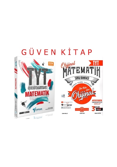 Orijinal Toprak Yayınları Tyt Matematik Soru Bankası Seti