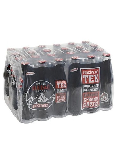Uludağ Efsane Gazozu Şekersiz 250 Ml X 24 Adet