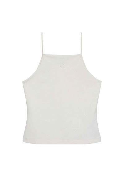 Calvin Klein Kadın Marka Logolu Günlük Kullanıma Uygun Krem Atlet Lv044f206g Yas