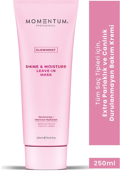 Momentum Shine & Mousture Durulanmayan Saç Bakım Maskesi 250 ML