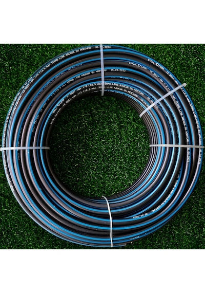 Termo Kauçuklu Bahçe Hortumu 50 Metre Dayanıklı 3 Katlı Sağlam Su Sulama Yıkama Hortum 12.5 Mm 1/2"