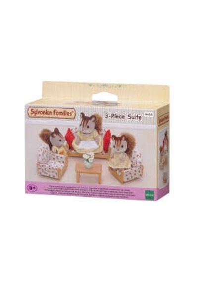 Sylvanian Families 3 Parça Koltuk Seti Ve Orta Sehpa-4464 4464