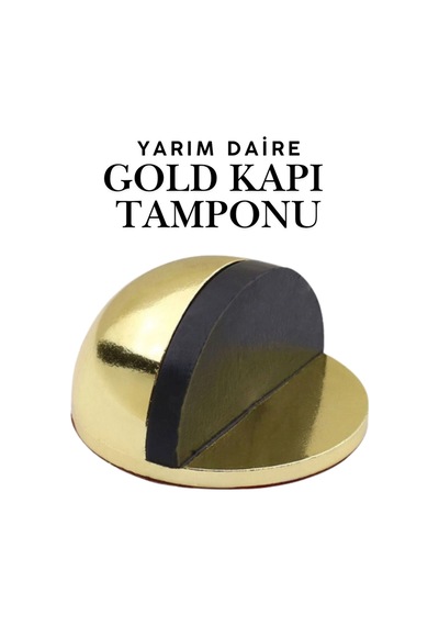 5 Adet Gold Yarım Daire Yapışkanlı Kapı Tamponu Kapı Stoperi Metal Kapı Stopu Durdurucu 5 Adet Gold Yarım Daire Yapışkanlı Kapı Tamponu Kapı Stoperi Metal Kapı Stopu Durdurucu