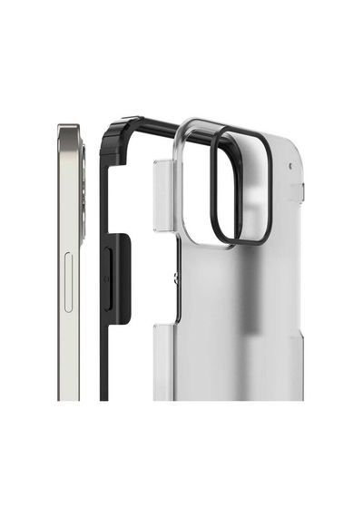 Zore İphone 12 Pro Max Uyumlu Ogaa Volks Kılıf-siyah