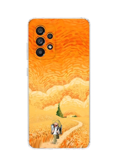 Samsung Galaxy Uyumlu A23 Silikon Desen247 Çok Renkli
