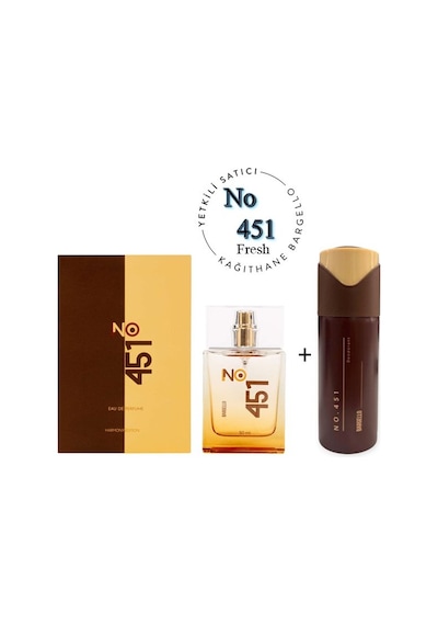 Bargello No: 451 + No: 451 Deodorant Unısex 50 Edp Fresh - Mnmsno451deo Diğer