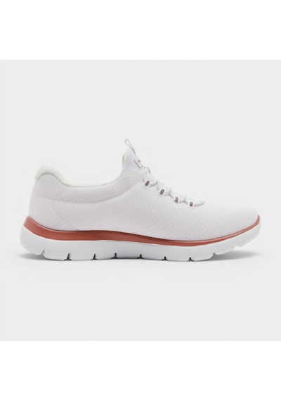 Skechers Summıts 12980tkwtrg Kadın Spor Ayakkabı Altın - Beyaz