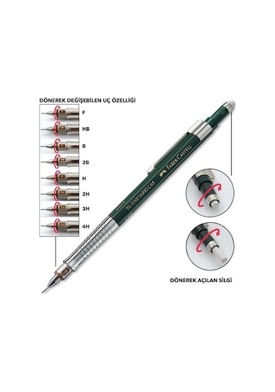 Faber-Castell Vario Lüx Versatil Kalem 0.5 Mm