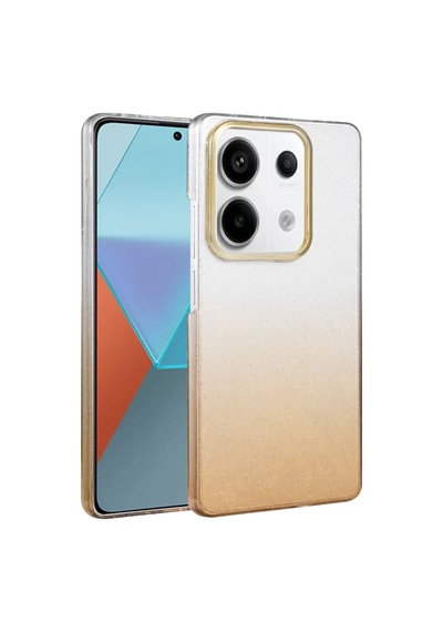 Newface Xiaomi Redmi Note 13 Pro 4g Glossy Kapak - Çöl Titanyum Altın Diğer