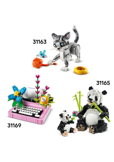 LEGO® Creator 3’ü 1 Arada Sevimli Tavşan 31162 - 8 Yaş ve Üzeri Çocuklar için Lama veya Fok Figürüne Dönüşebilen Oyuncak Yapım Seti (326P)