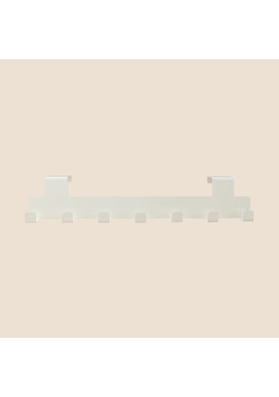 Living 7'li Kapı Arkası Askı - Krem - 40x8x8 Cm Çok Renkli