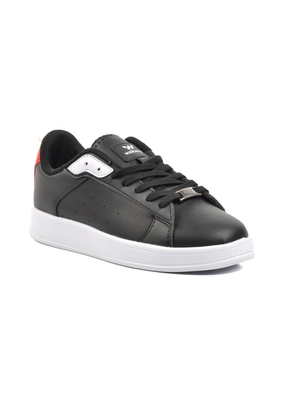 Walkway Lena Siyah-beyaz-kırmızı Unisex Sneaker 001