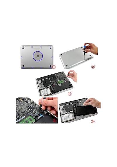 A1322 Macbook Pro 13 İnç A1322 A1278 Orta 2009 Orta 2010 Erken 2011 Son 2011 Orta 2011 2012 M Tek Renk