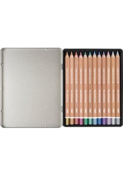 Cretacolor Mega Color 12 Renk Metalik Set 290 98