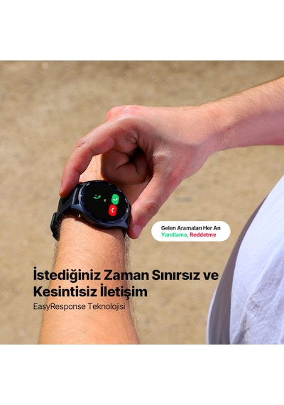 Ttec 2S12WS Tempus Pro 47 MM Amoled Ekranlı Yuvarlak Kasa Akıllı Saat