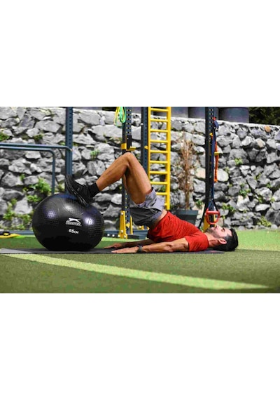 Slazenger 65cm Antıburst Gymball Siyah(Pompa Dahil)