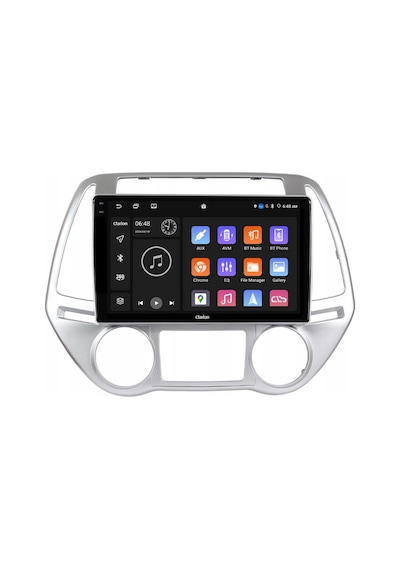 Hyundai İ20 Dijital Klima Android Multimedya Sistemi 4-64 Clarion 2013-2014 9"