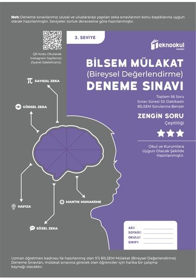 Bilsem Mülakat Sınavı 5 Li Deneme