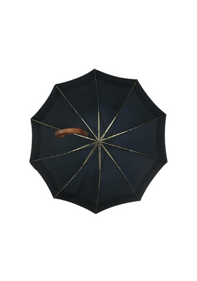 Bsm April A-213G 10 Telli Baston Sap Unisex Şemsiye Siyah