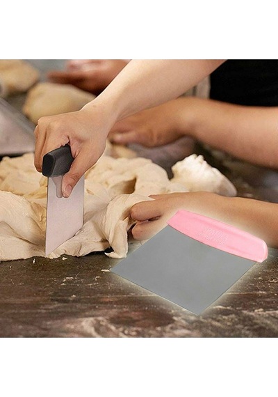 Metal Hamur Kesici Spatula Metal Çok Renkli Diğer