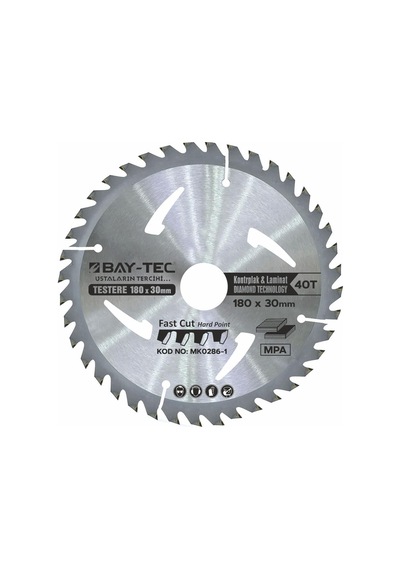 Baytec Sunta Elmas Testere 185 30mm 40 Diş Mk0286-2