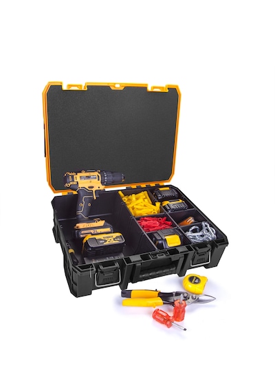 Süper Bag Master Case Organizer Bölmeli Teknisyen Takım Çantası