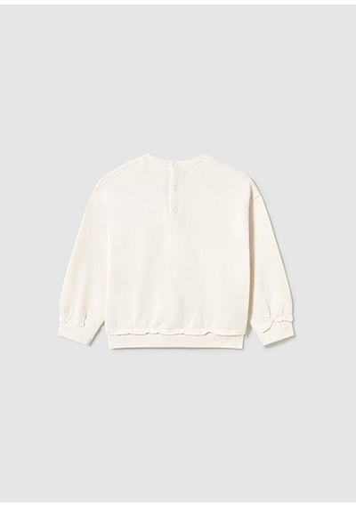 Mayoral Kız Bebek İşlemeli Sweatshirt 1459 Çok Renkli