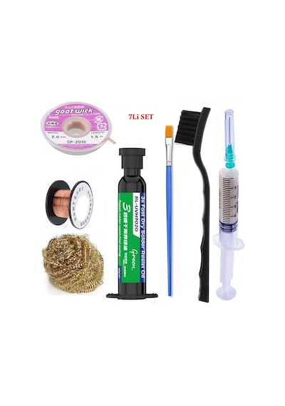 Relıfe Rl-uvh902g Uv Yeşil Jel Yol Kaplama Maskesi Ve Yardımcı Yedili Elektronik Kart Tamir Malzemeleri 2,0mm St18