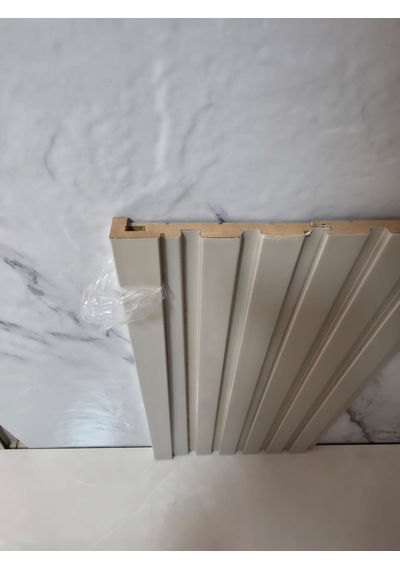 Mr Clk Premium Bitiş Çıtalı Tam Takım Duvar Paneli - 3d Görünümlü Modern Slat Duvar Kaplama Kumbeji