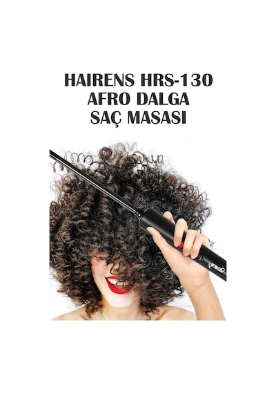 Hairens Hrs-130 Afro Dalga Kıvırcık Saç Maşası