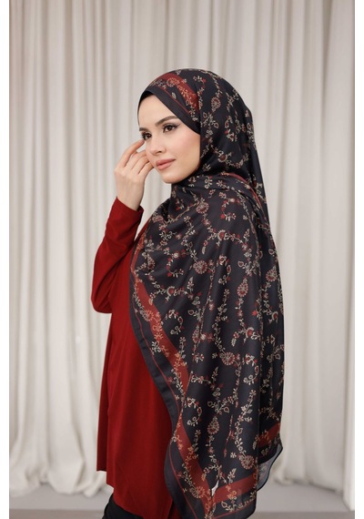 Mimiyum Nazenin Desen-soft Şal Çok Renkli