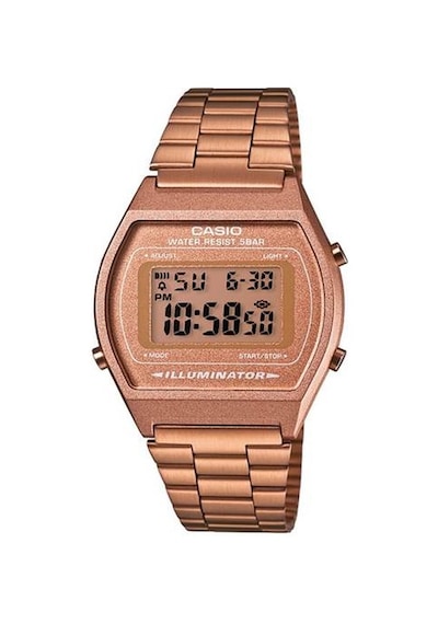Casio B640wc-5adf Dijital Çelik Rose Gold 35 Mm Kadın Kol Saati Rose Gold