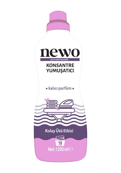 Newo Konsantre Yumuşatıcı Kolay Ütü Etkisi 1.200ml 5 Adet Diğer