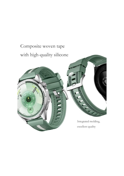 Huawei İle Uyumlu Composite Loop 22mm Kordon Gt6/gt6 Pro/gt5/gt5 Pro/gt4/gt3/gt3 Pro/gt2/gt2 Pro 46mm İçin Naylon Örgülü Gt6 Pro Kordon Yumuşak Ve Rahat Gt6 Kordonu Siyah Çok Renkli