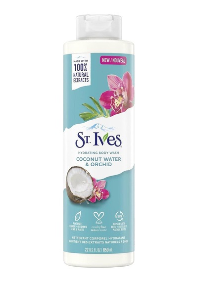 St. Ives Hindistan Cevizi Suyu & Orkide Özlü Nemlendirici Vücut Şampuanı 650 ML