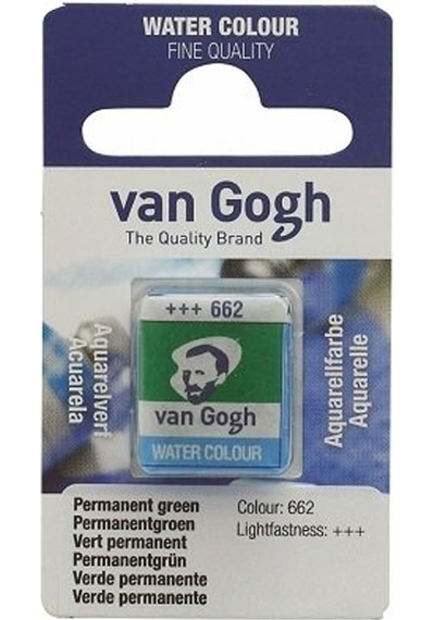 Talens Royal Van Gogh 662 Kalıcı Yeşil Sulu Boya 20866621 P-170010