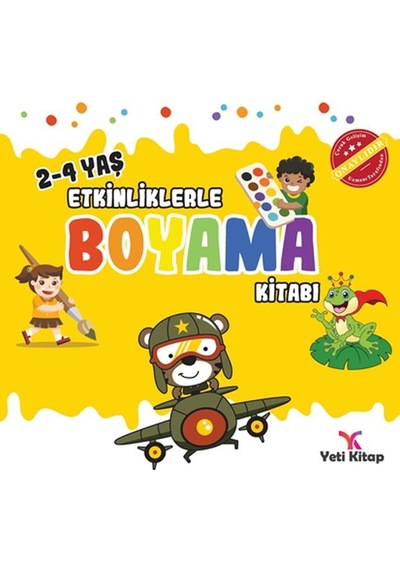 Etkinliklerle Boyama Kitabı 2 - 2-4 Yaş - Yqbx-637438