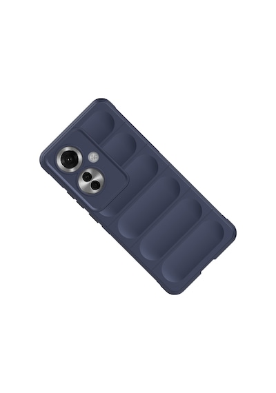 Oppo Reno 11f 5g Kılıf Esnek Tpu Oyuklu Arka Yüzey Tasarımlı Zore Etnik Silikon Kapak Siyah