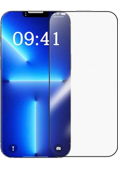 Baseus Crystalline Apple Uyumlu   iPhone 14 Plus-13 Pro Max İçin Parlama Önleyi