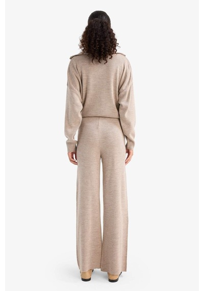 Defacto Wide Leg Pantolon F2918ax25aubg369 Bej